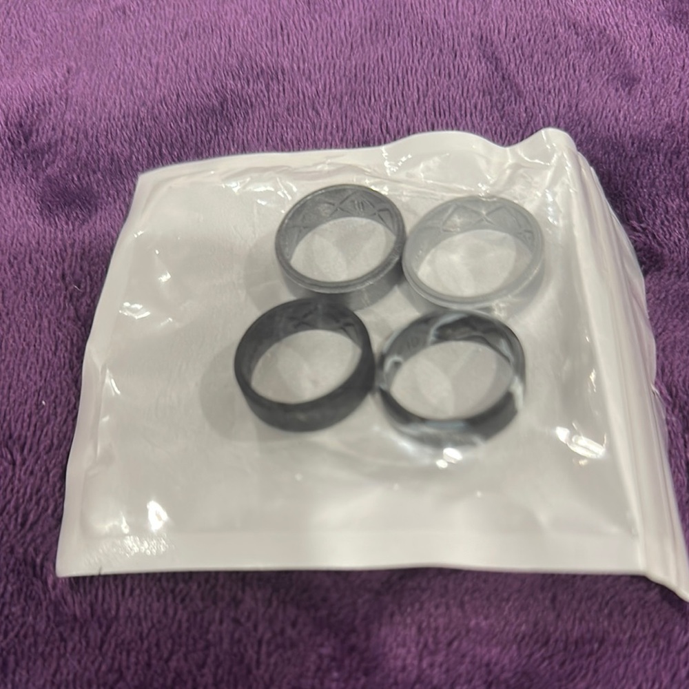 Set of Four Black Rings